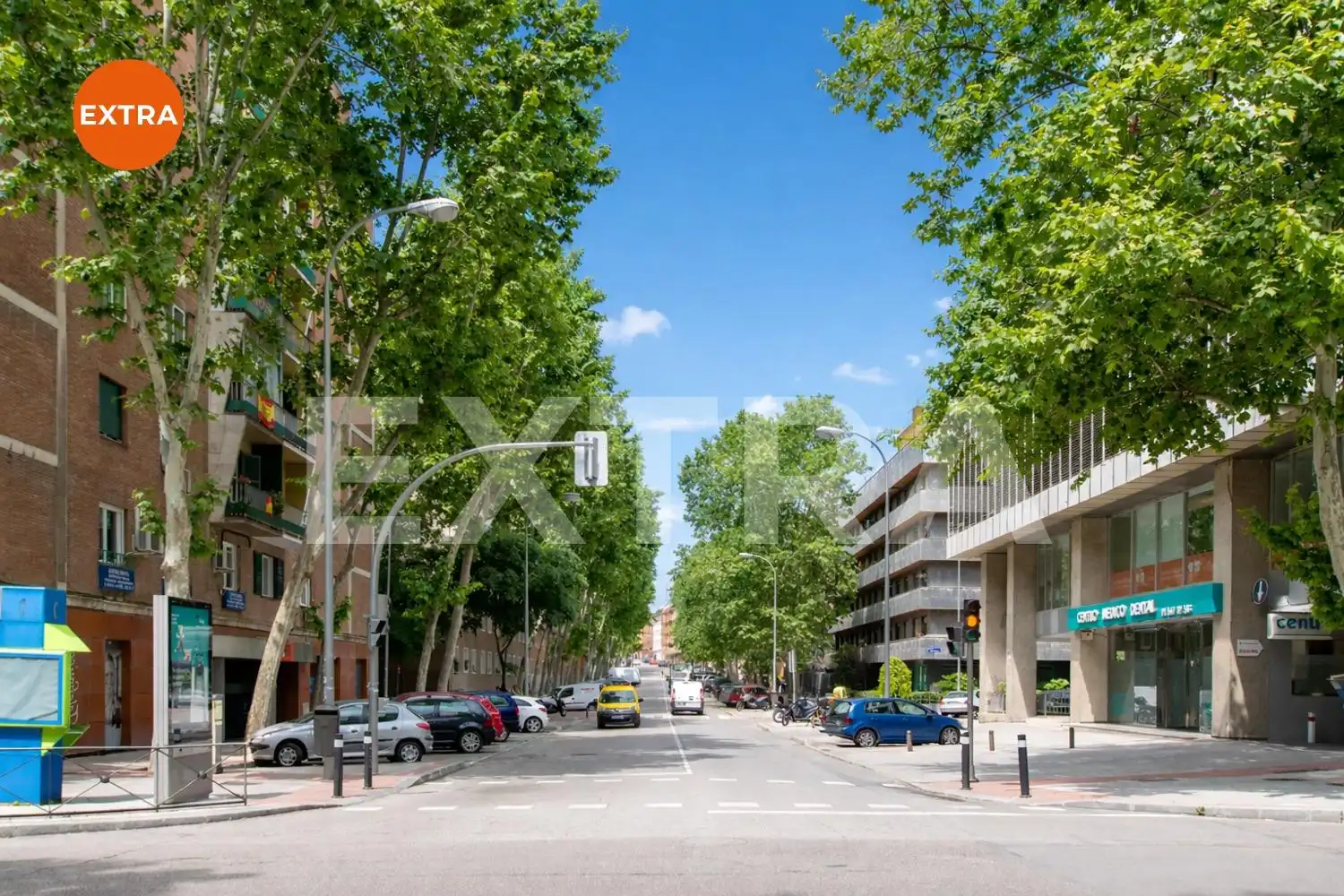 Vista exterior de Piso en venta en Madrid con Calefacción y Alarma
