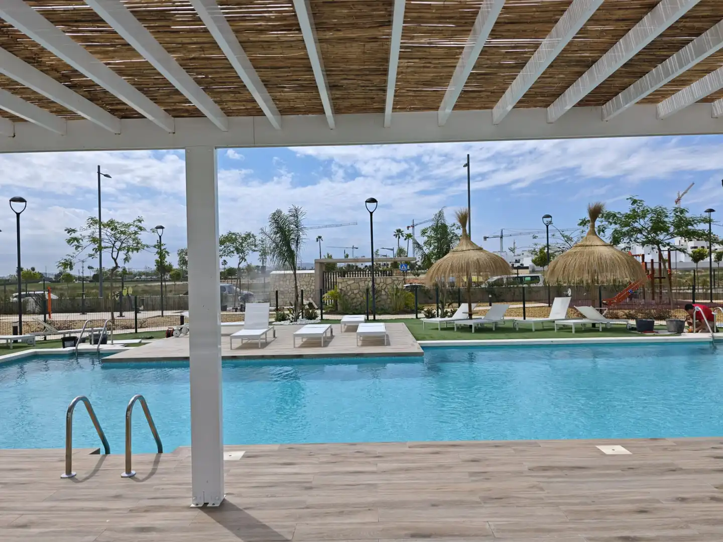 Swimming pool of Apartments for sale in Torre-Pacheco  with Air Conditioner, Heating and Terrace