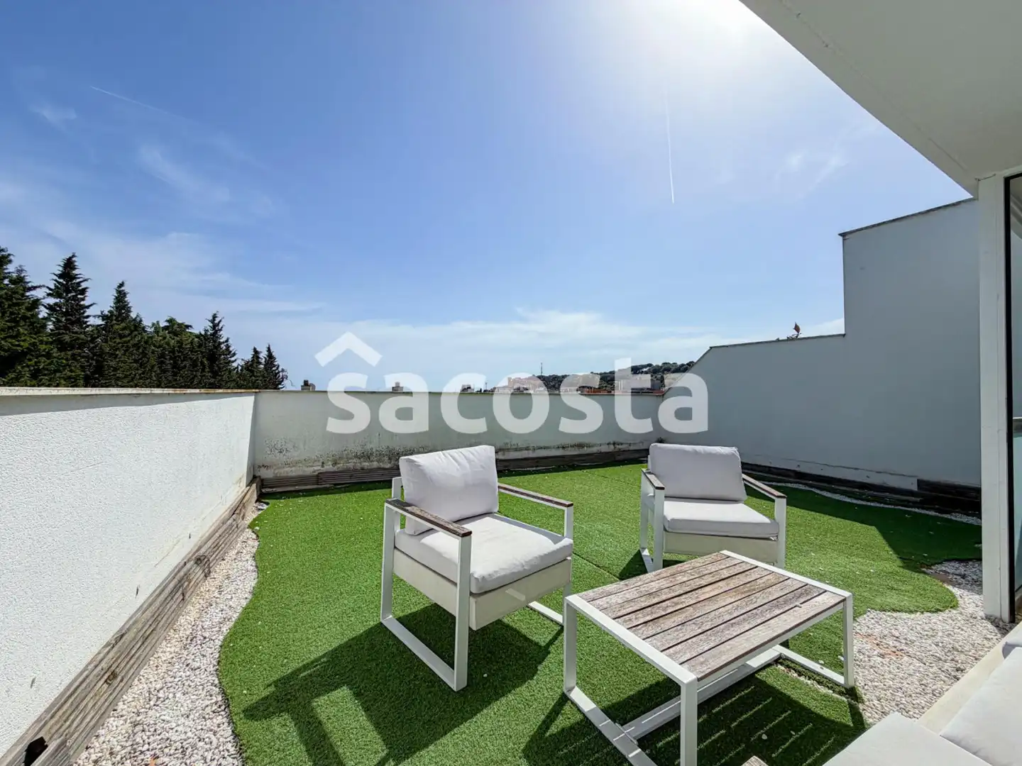 Terrassa de Casa adosada en venda en Canet de Mar amb Calefacció, Jardí privat i Terrassa