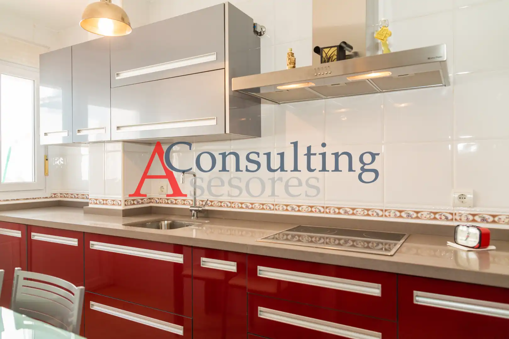 Cocina de Dúplex en venta en San Juan del Puerto con Amueblado, Horno y Lavadora