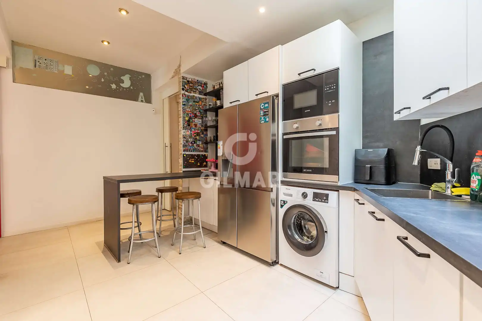 Cocina de Piso en venta en Madrid con Calefacción y Balcón