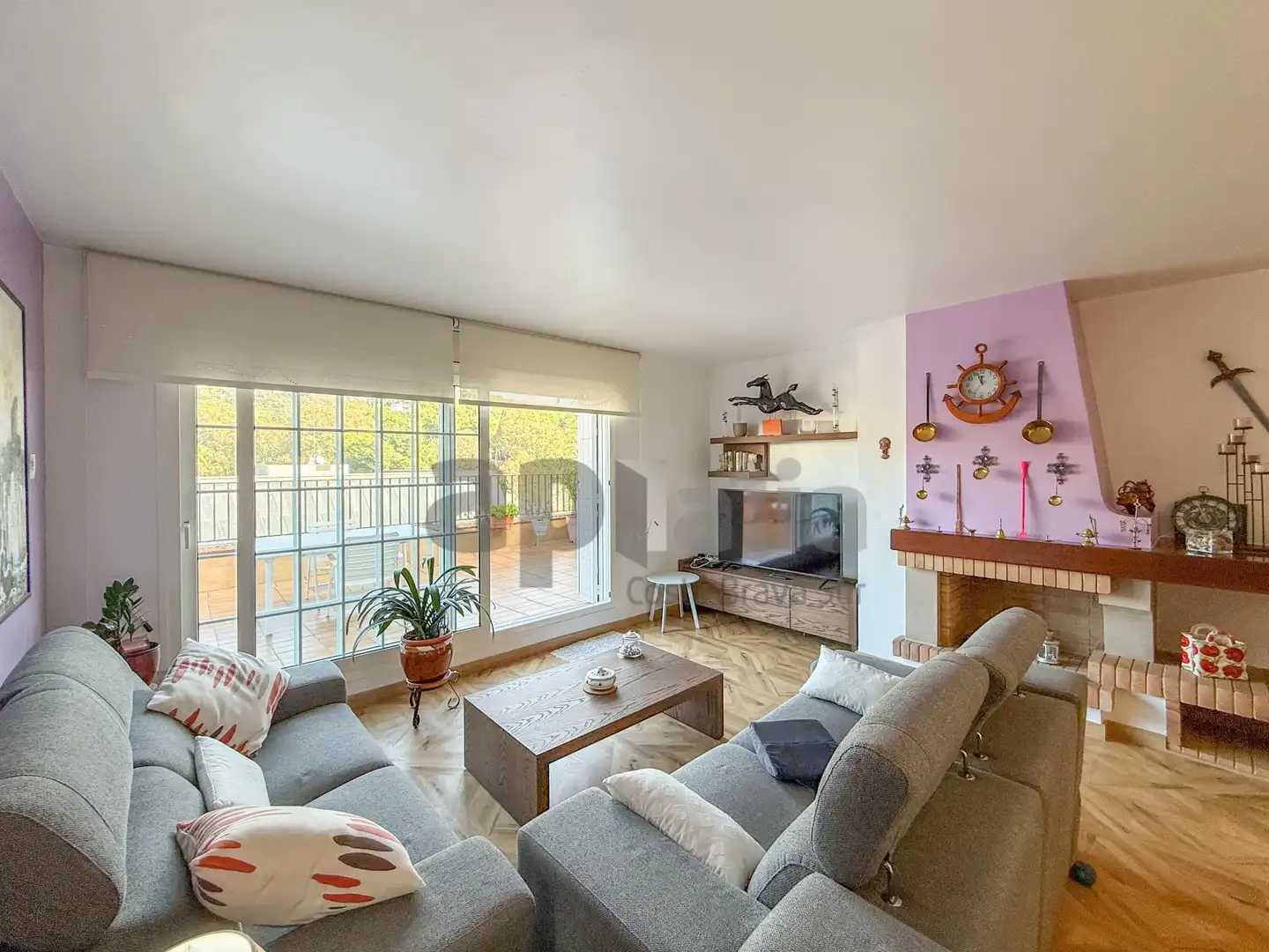 Sala d'estar de Àtic en venda en Lloret de Mar amb Aire condicionat, Calefacció i Terrassa