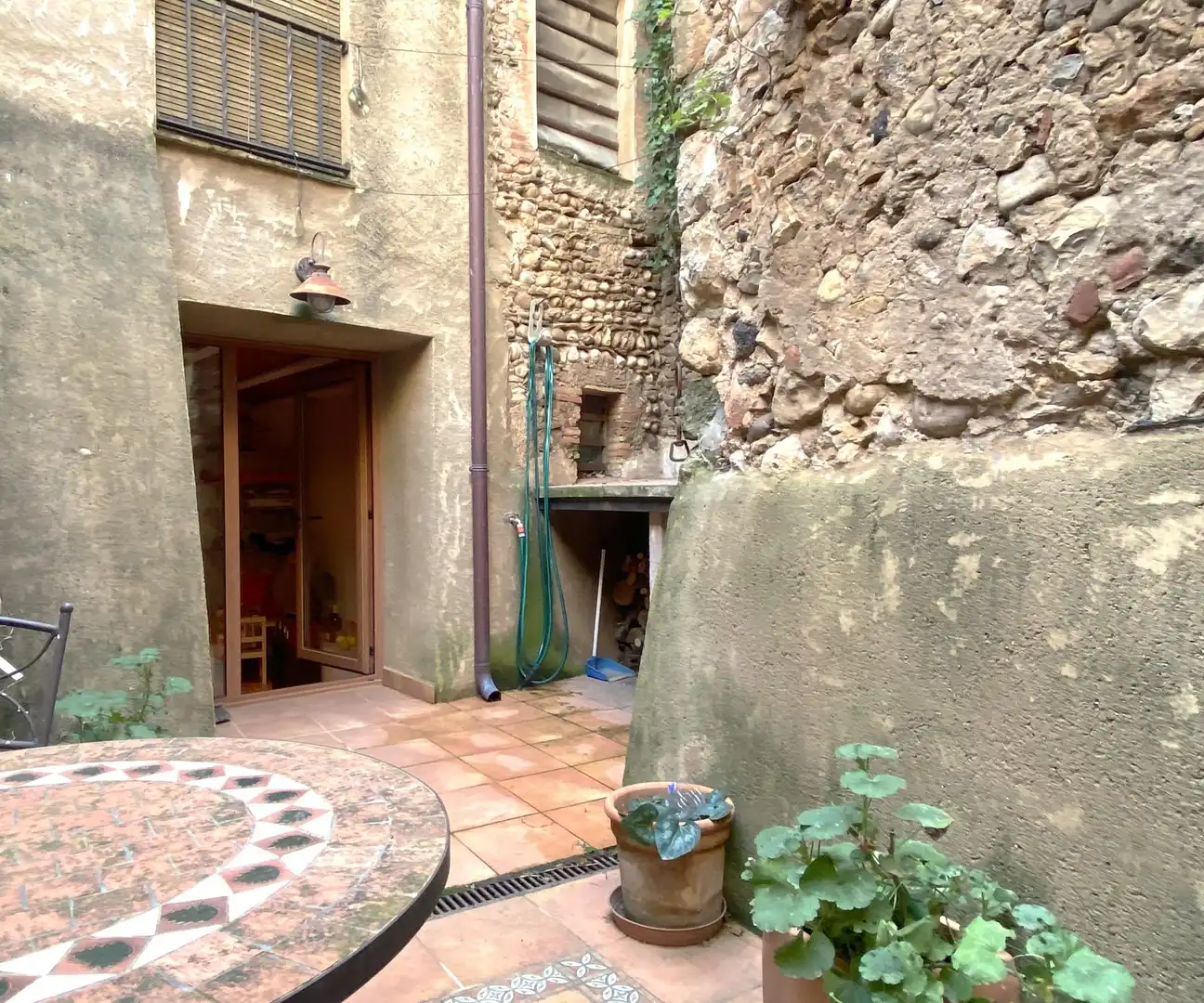 Terrassa de Casa adosada en venda en L'Armentera amb Calefacció, Moblat i Alarma