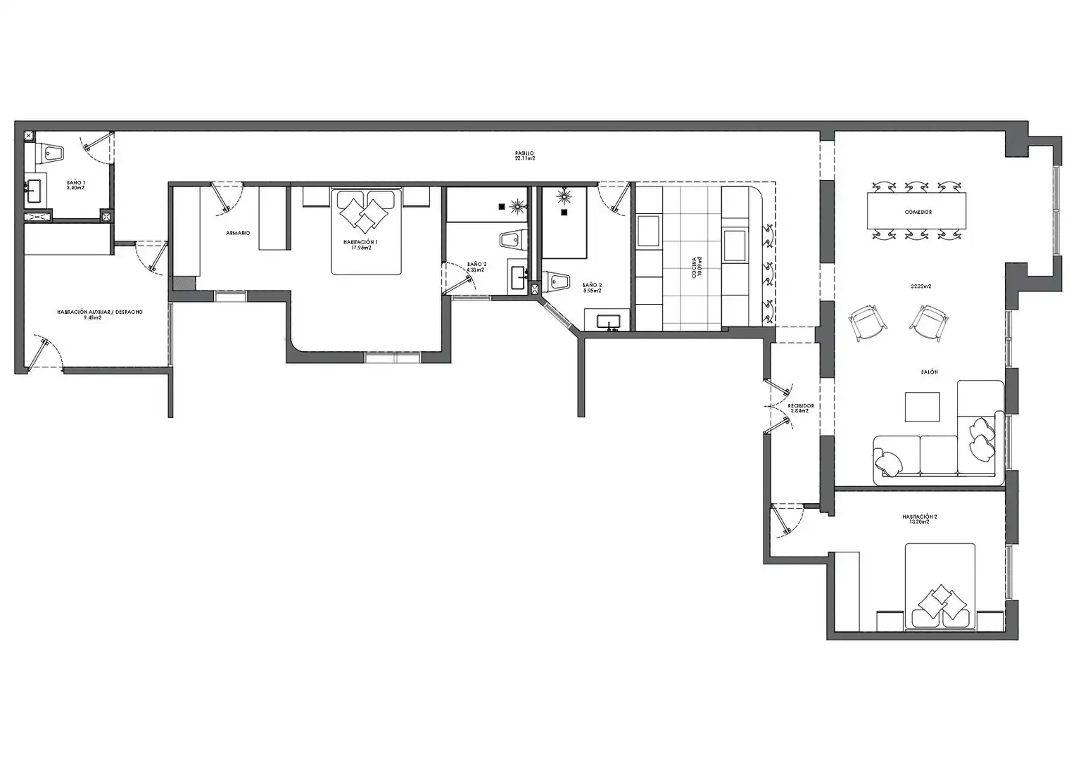 Apartament amb terrassa en venda a Calle PRINCESA, imagen 48