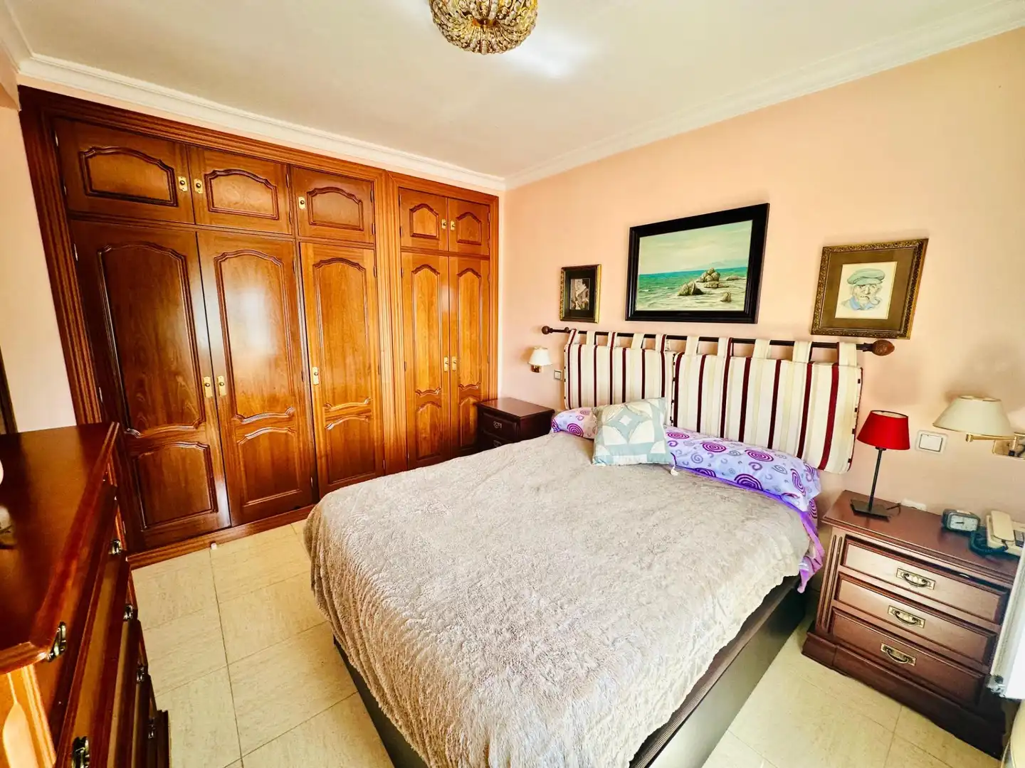 Bedroom of Flat for sale in Málaga  with Air Conditioner
