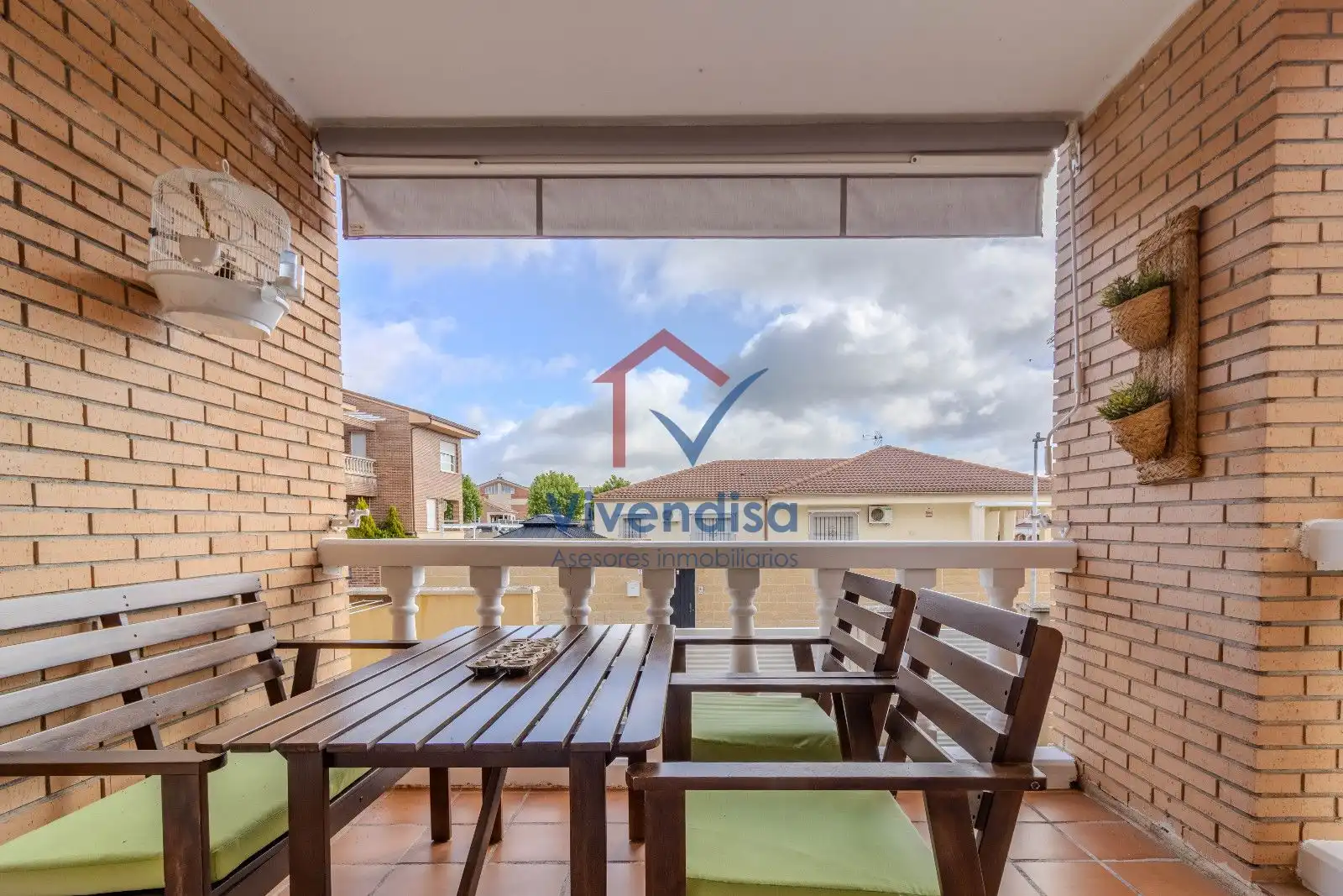 Terraza de Casa adosada en venta en Cabanillas del Campo con Terraza y Piscina