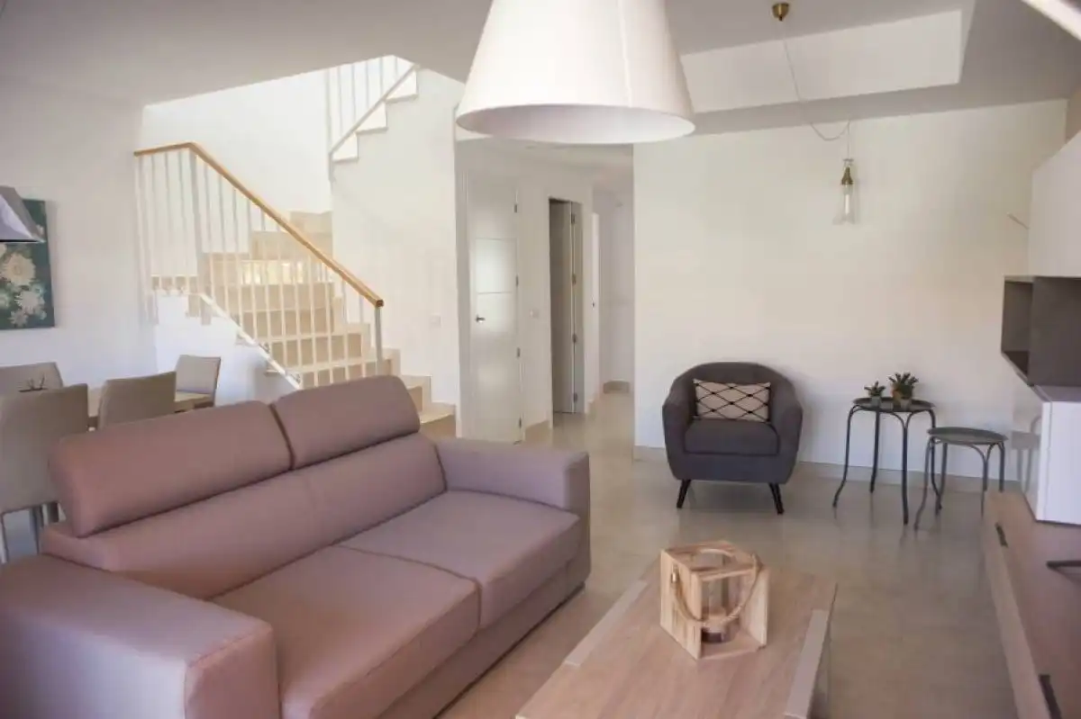 Sala de estar de Piso en venta en Elche / Elx con Aire acondicionado, Jardín privado y Parquet