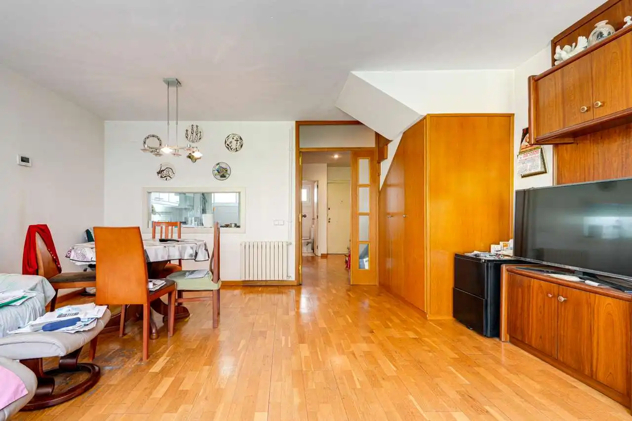 Dining room of Detached homes for sale in Barcelona  with Air Conditioner, Heating and Terrace