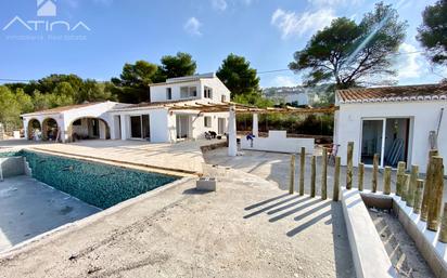 Exterior view of House or chalet for sale in Jávea / Xàbia  with Air Conditioner, Heating and Private garden