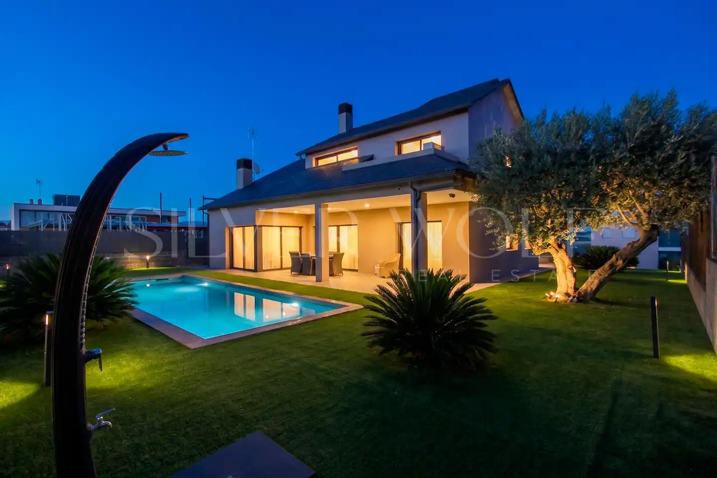Piscina de Casa o xalet en venda en Palau-solità i Plegamans amb Aire condicionat, Calefacció i Jardí privat