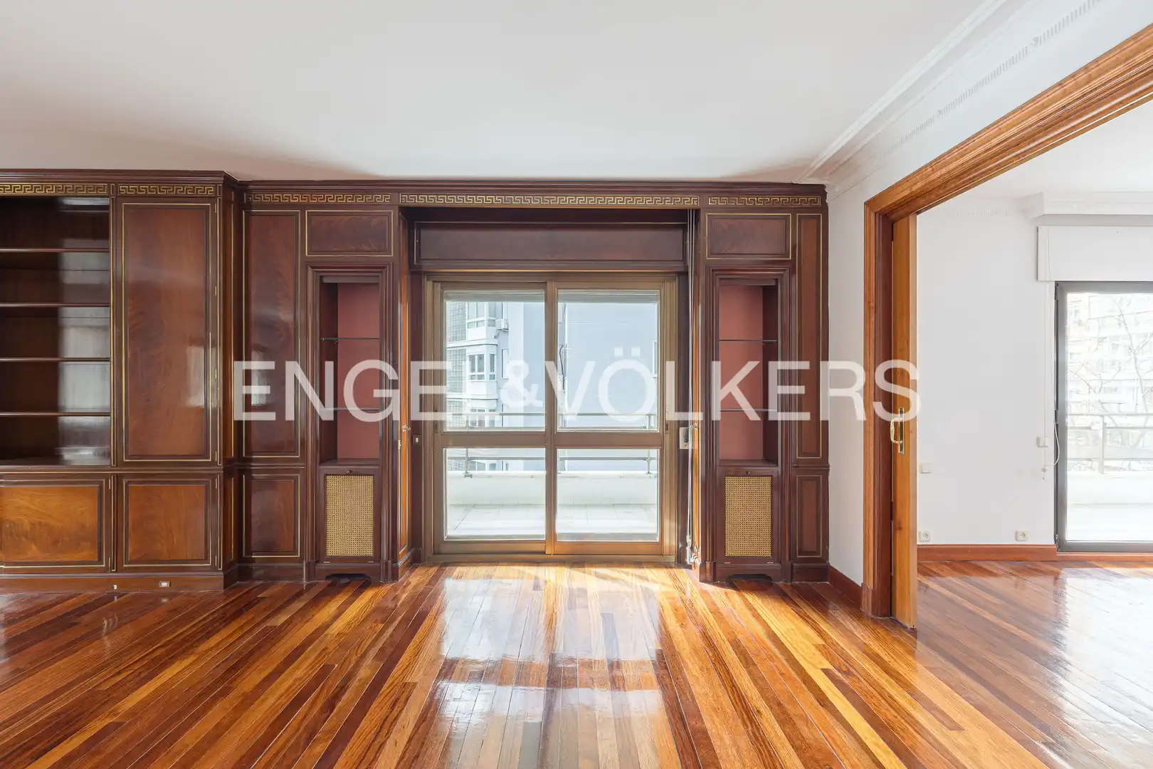 Living room of Flat for rent in Madrid  with Air Conditioner, Heating and Private garden