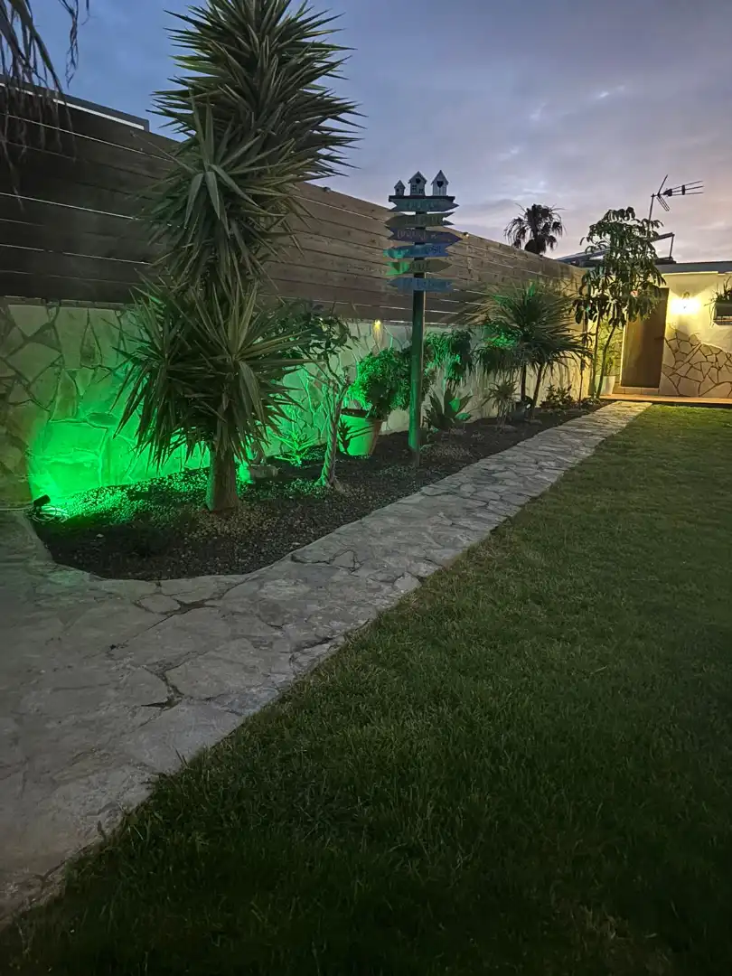 Jardí de Casa o xalet de lloguer en Chiclana de la Frontera amb Aire condicionat, Jardí privat i Terrassa