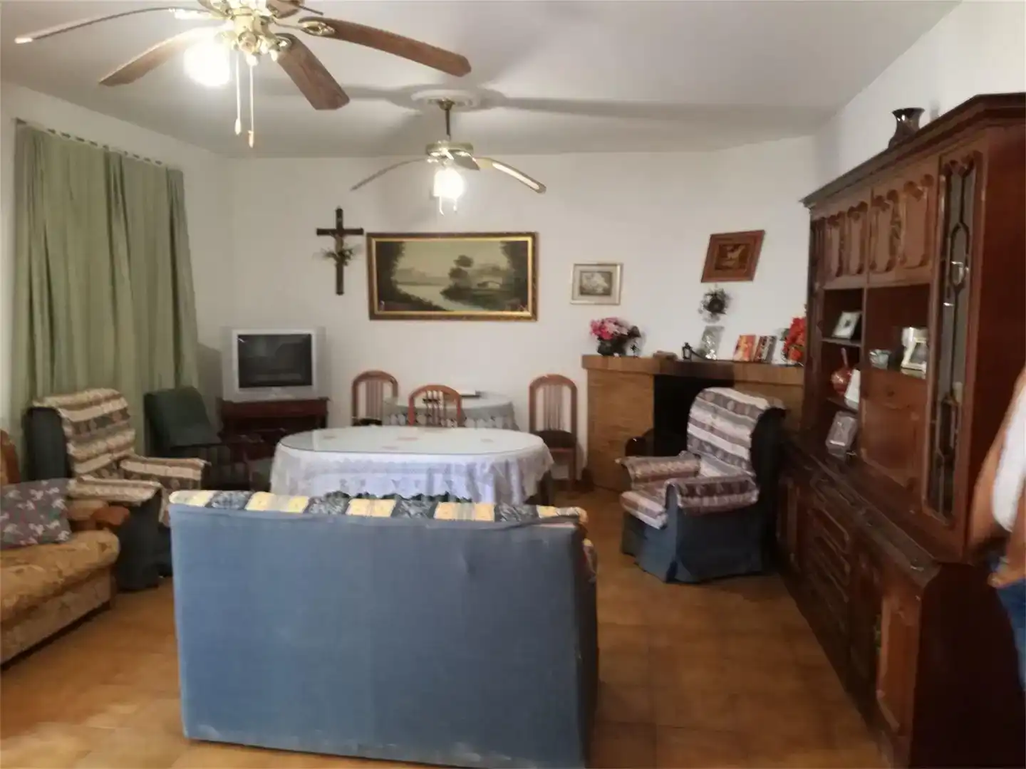 Sala de estar de Casa o chalet en venta en Montilla con Jardín privado, Trastero y Piscina