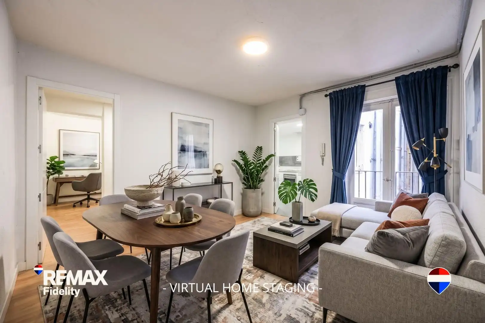 Sala de estar de Piso en venta en Madrid con Calefacción y Amueblado