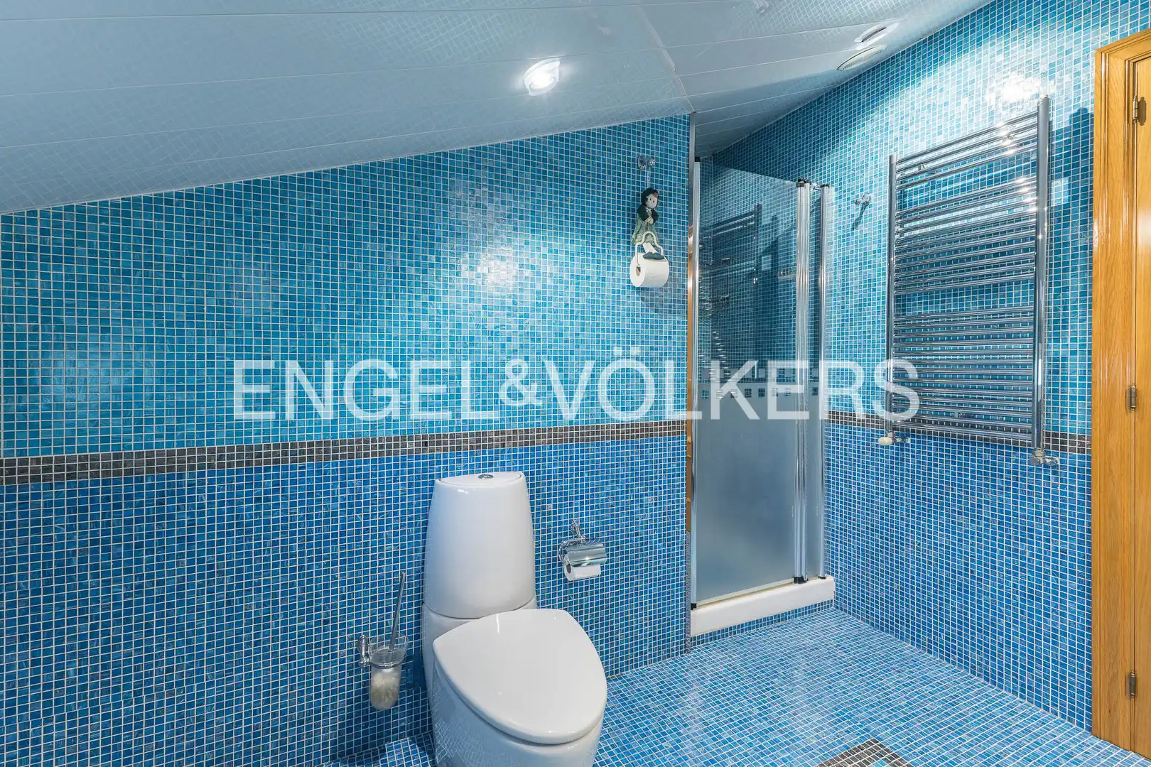 Baño de Casa o chalet en venta en Molins de Rei con Aire acondicionado, Calefacción y Jardín privado