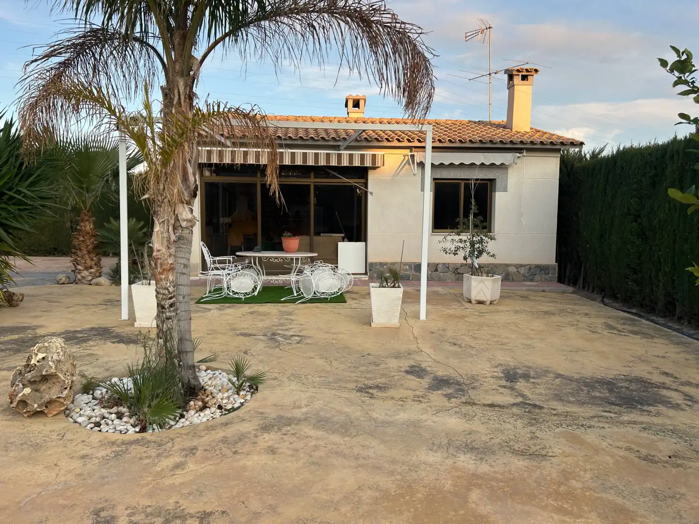 Garden of Houses for sale in Elche / Elx  with Air Conditioner, Heating and Private garden