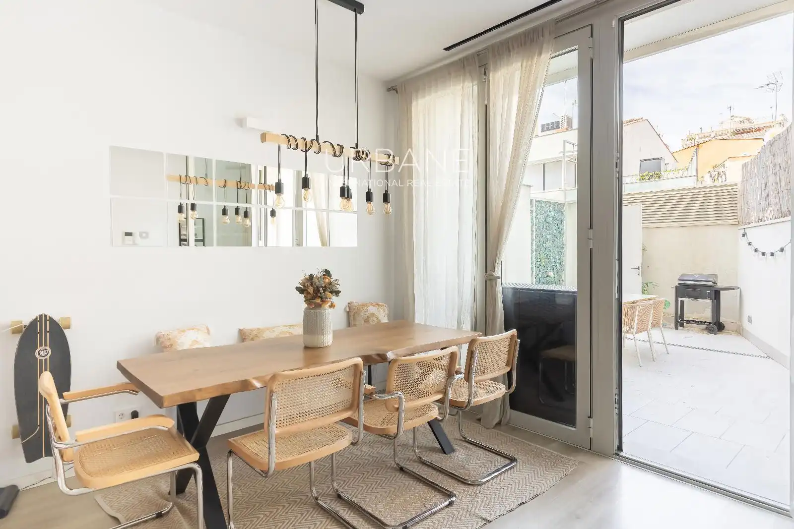 Dining room of Flat for sale in Barcelona  with Air Conditioner, Heating and Terrace