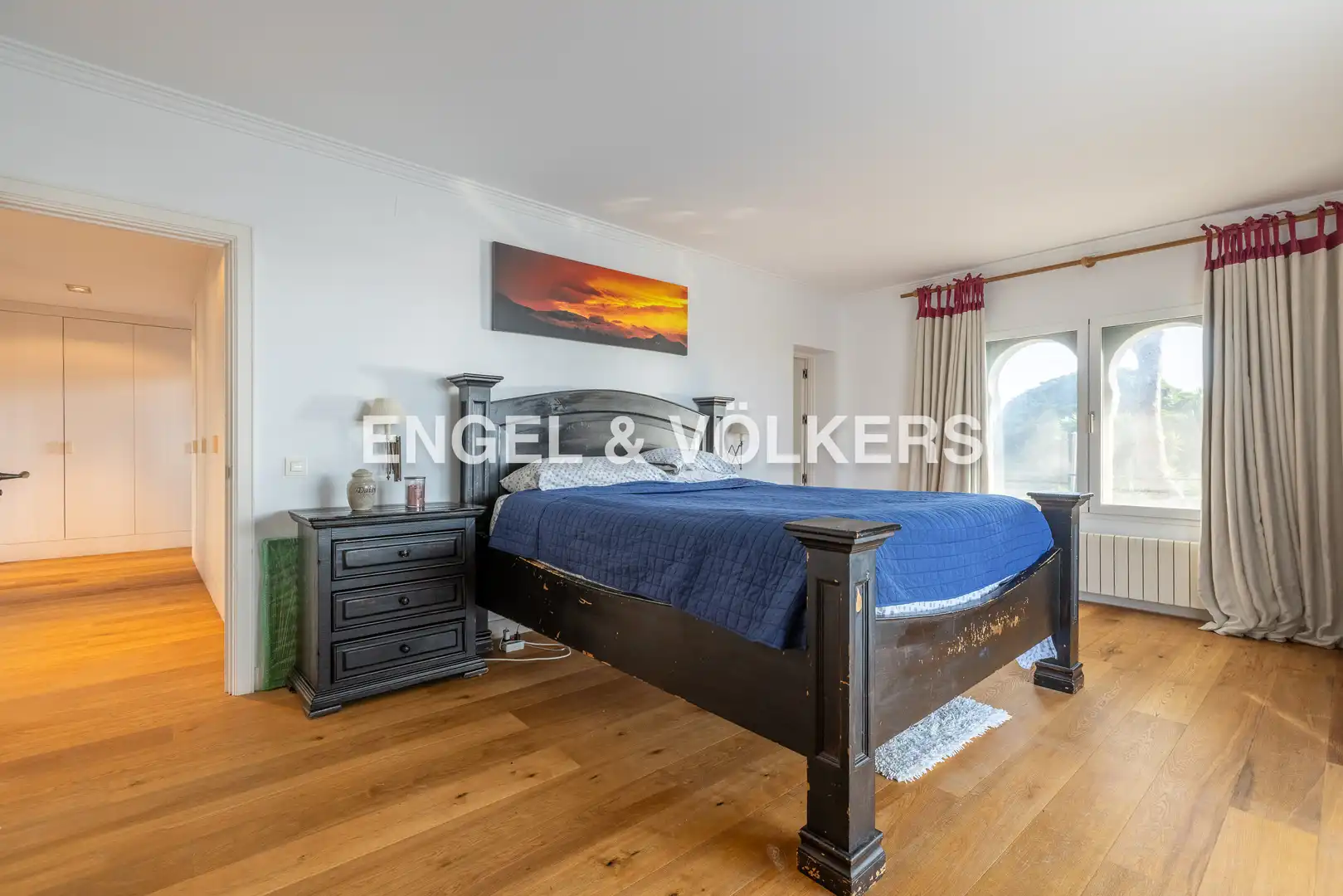 Schlafzimmer von Country house zum Verkauf in El Puerto de Santa María mit Klimaanlage, Heizung und Privatgarten