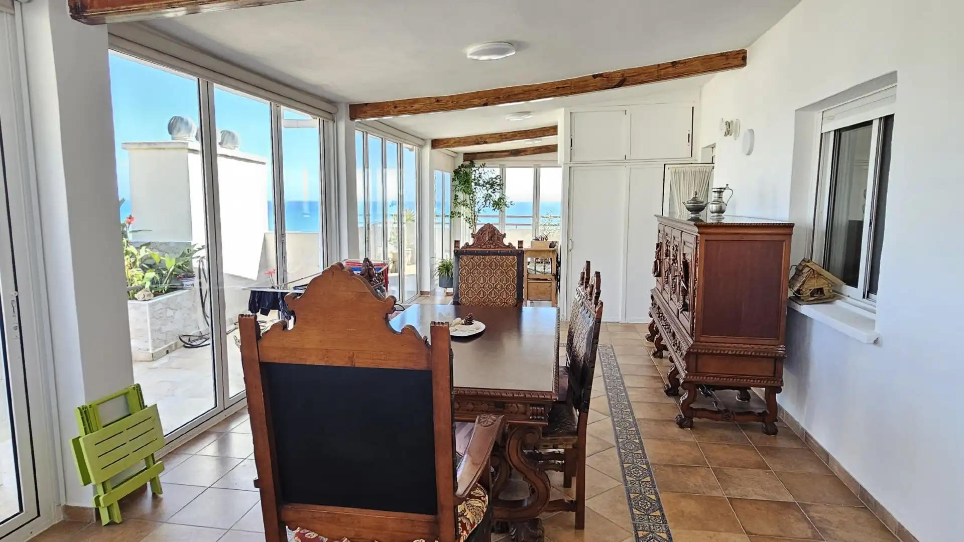 Comedor de Apartamento en venta en Oropesa del Mar / Orpesa con Aire acondicionado, Calefacción y Terraza