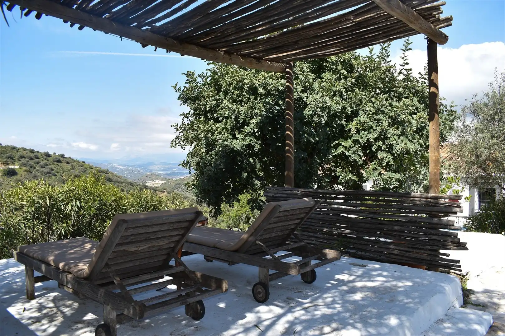 Terrassa de Casa o xalet en venda en Arenas amb Aire condicionat, Jardí privat i Terrassa