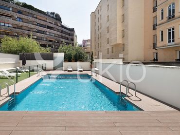 Mini appartamento con piscina in affitto a Calle del General Sanjurjo