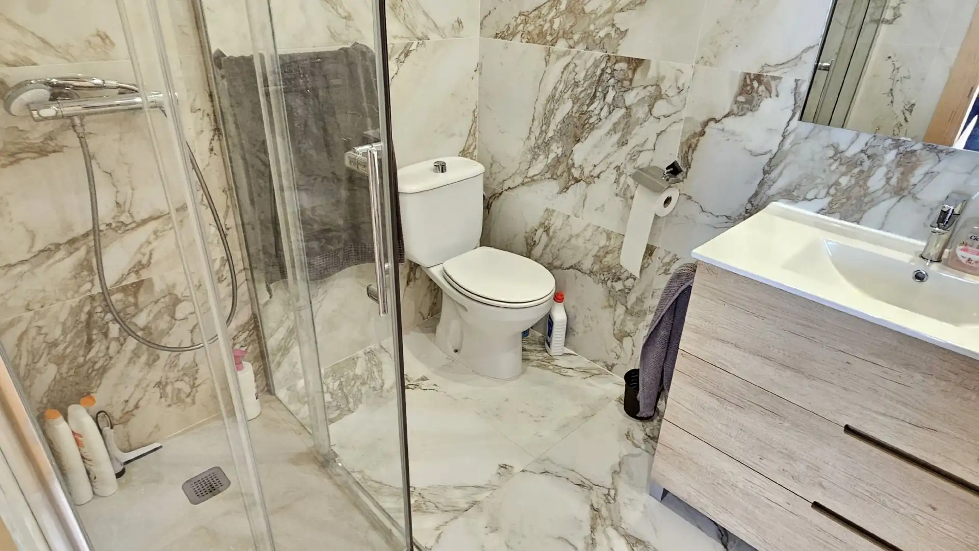 Baño de Apartamento en venta en Oropesa del Mar / Orpesa con Aire acondicionado, Calefacción y Terraza