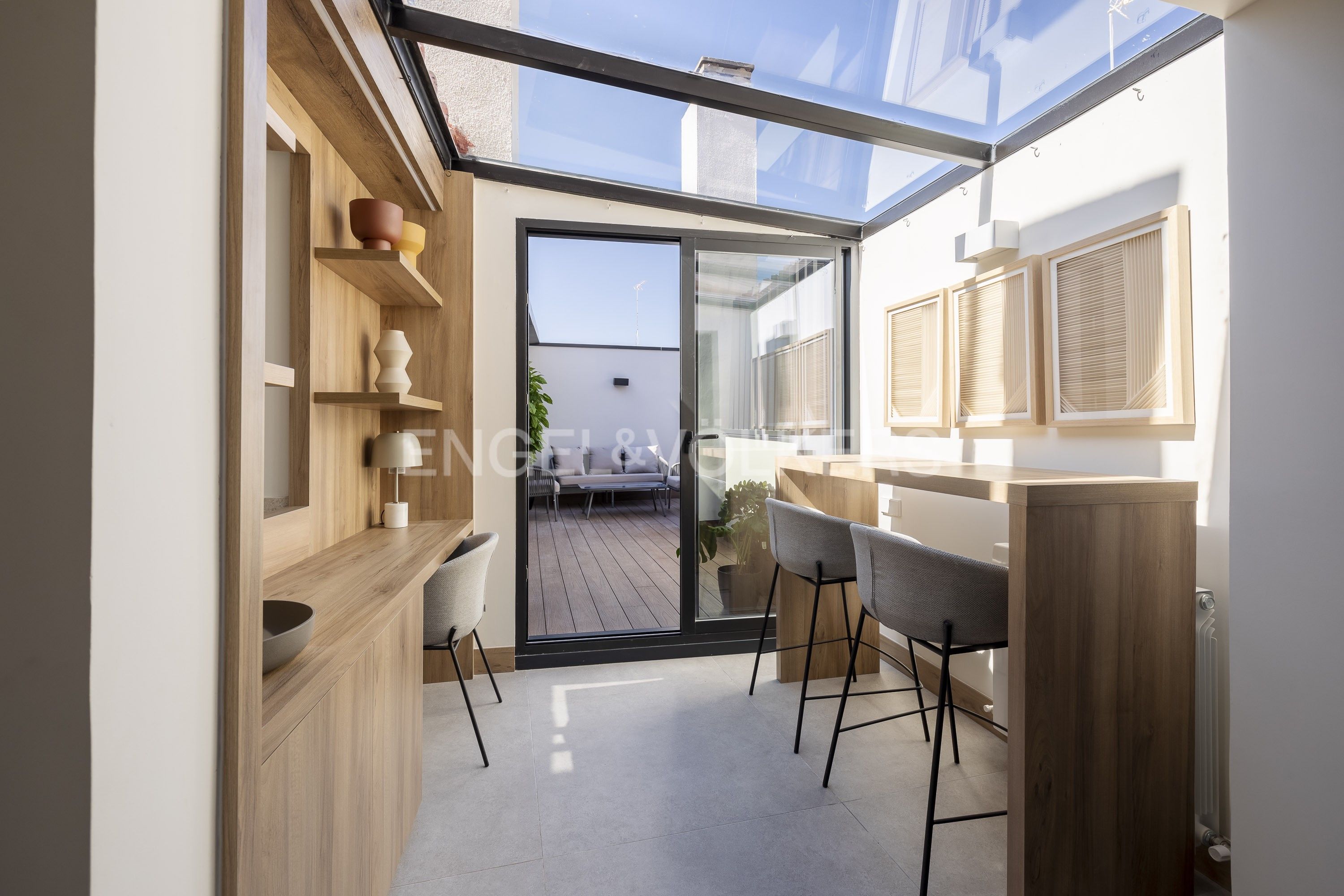 Terrace of Apartment for sale in  Madrid Capital  with Air Conditioner, Heating and Terrace