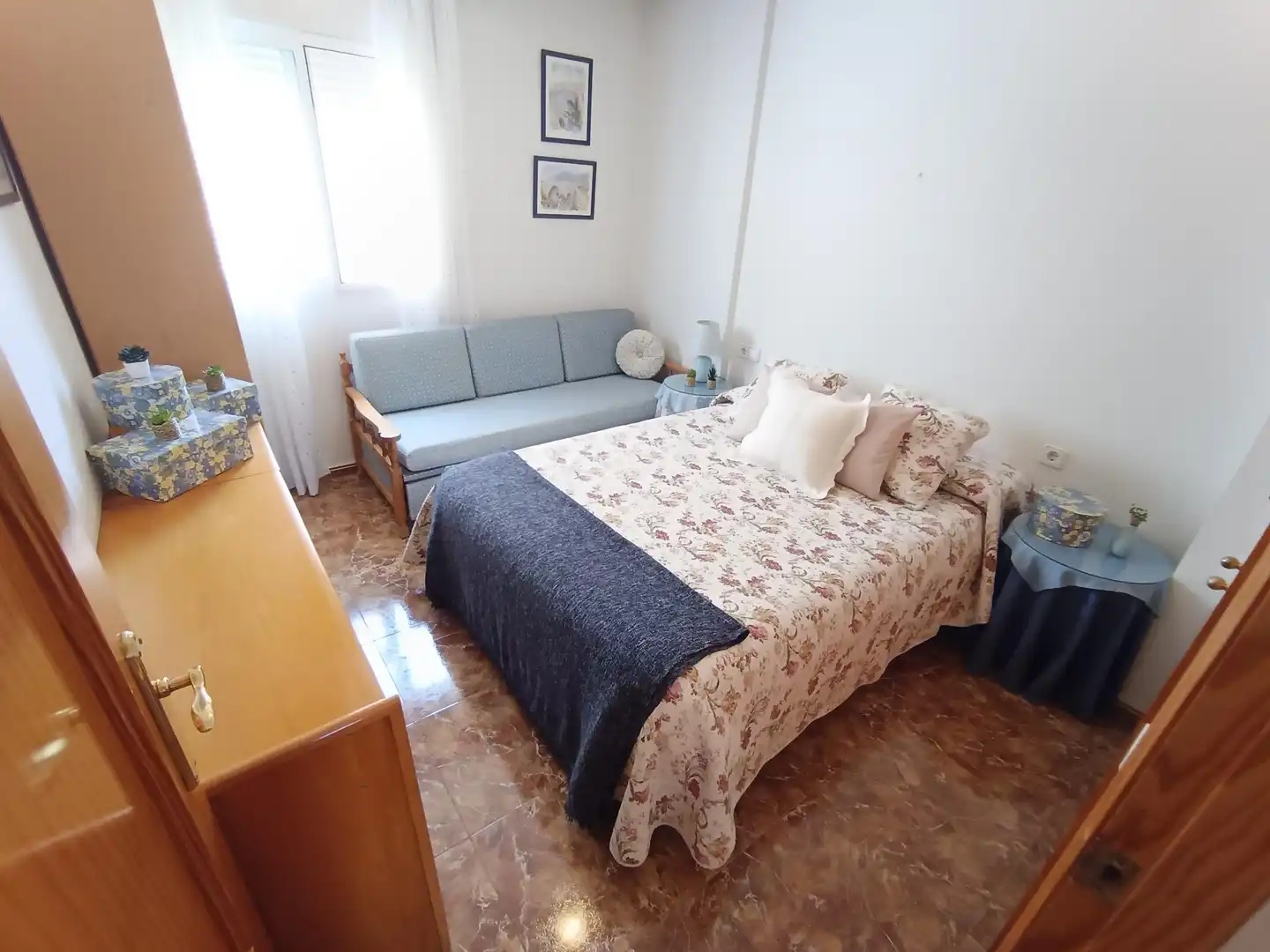Schlafzimmer von Einfamilien-Reihenhaus zum Verkauf in Ulea mit Klimaanlage, Heizung und Terrasse