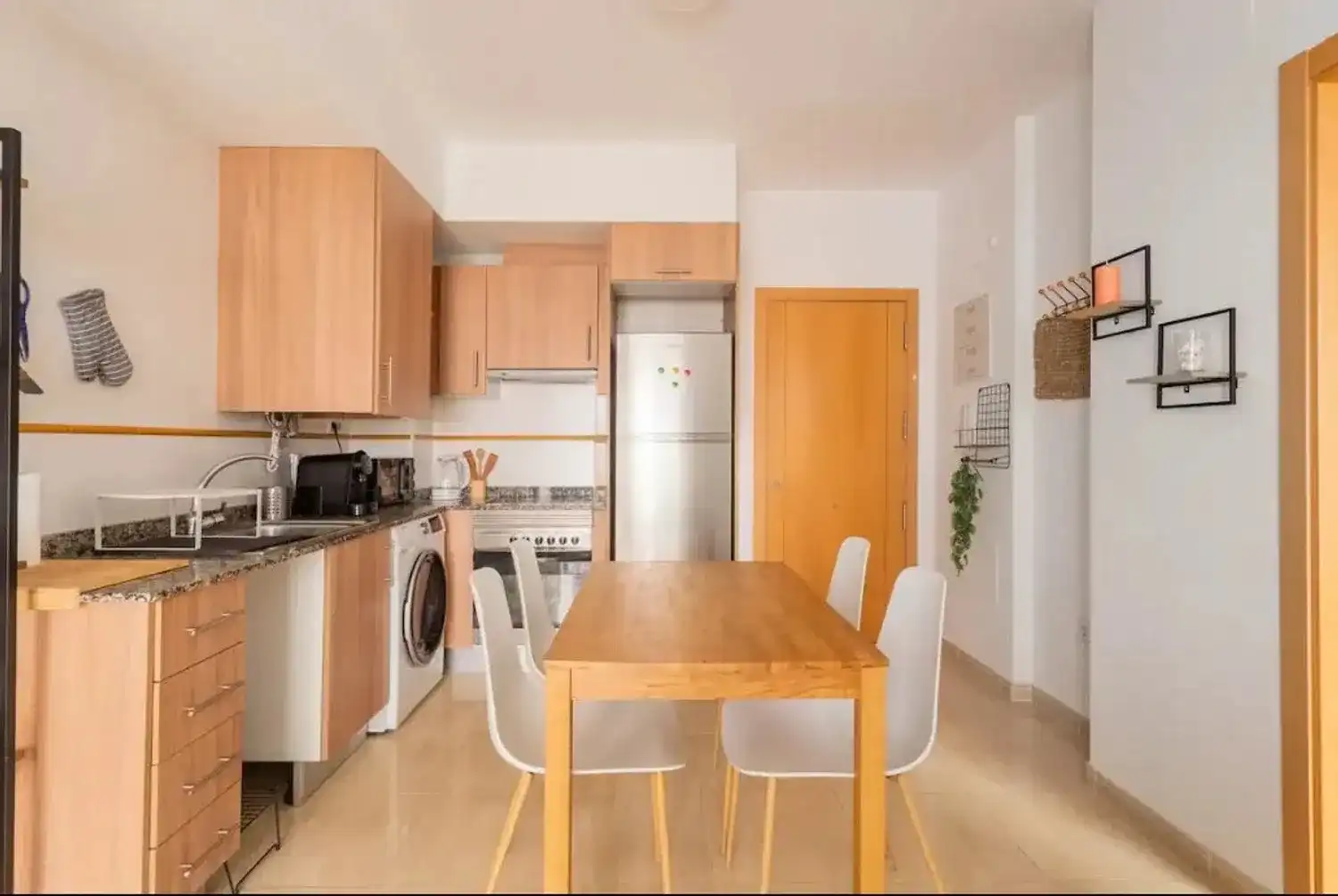 Kitchen of Flat for sale in El Campello  with Air Conditioner, Heating and Private garden