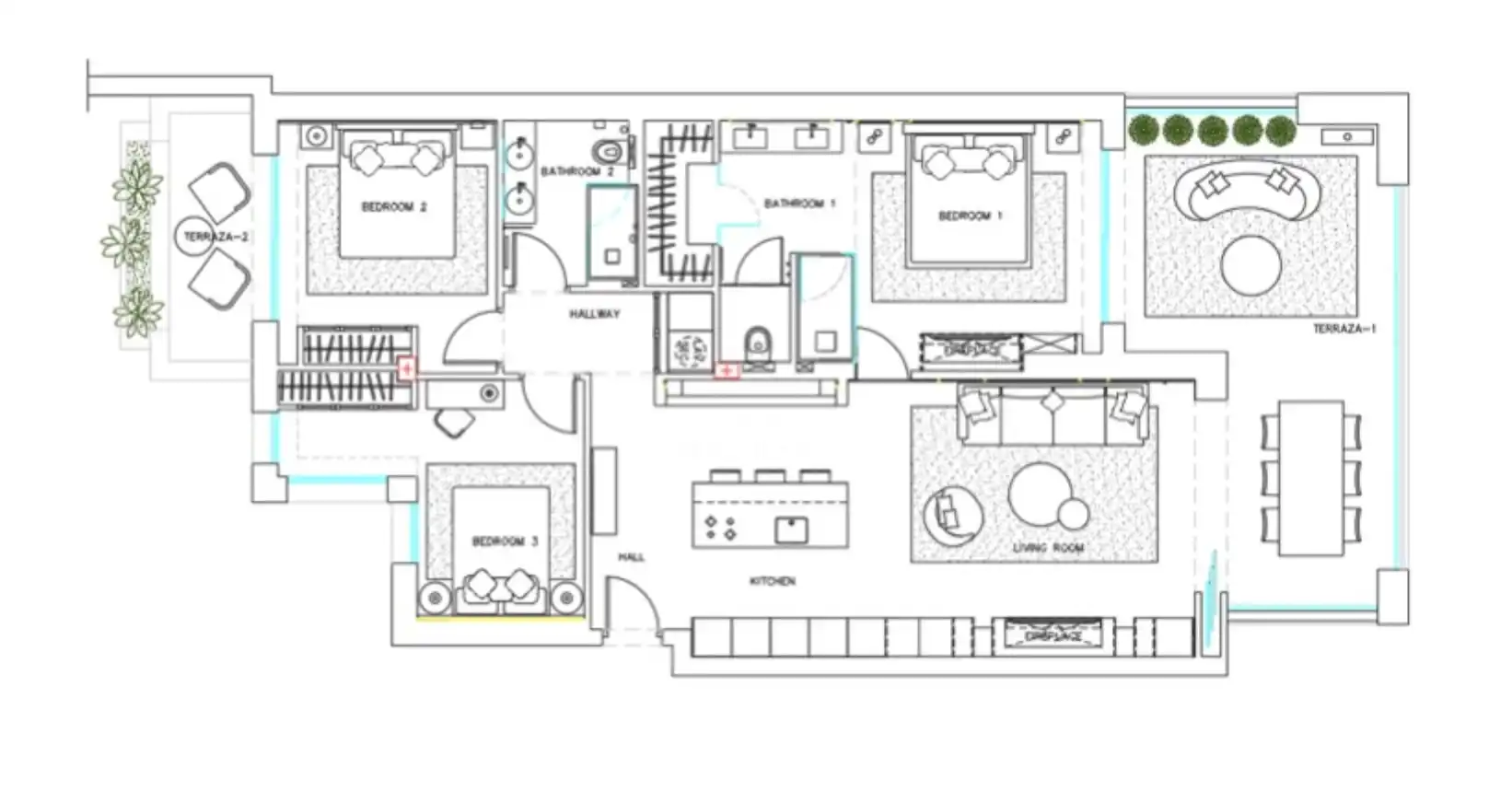 Apartamento en venta en Estepona con Aire acondicionado, Terraza y Piscina