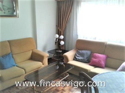 Living room of Apartment for sale in Vigo   with Heating, Parquet flooring and Storage room