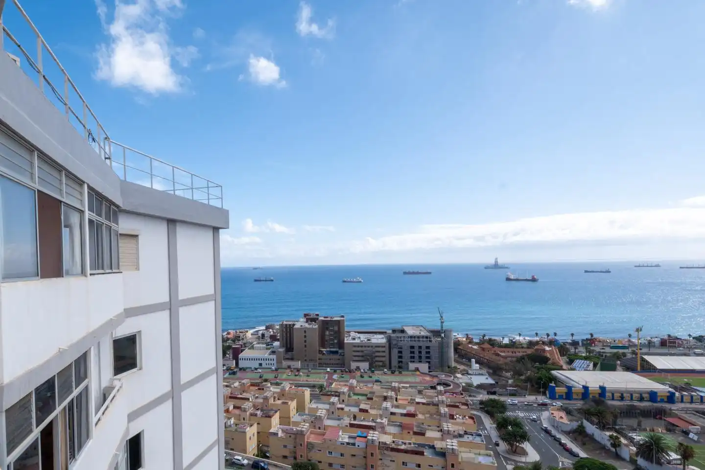 Außenansicht von Wohnung zur untervermieten in Las Palmas de Gran Canaria mit Möbliert und Internet