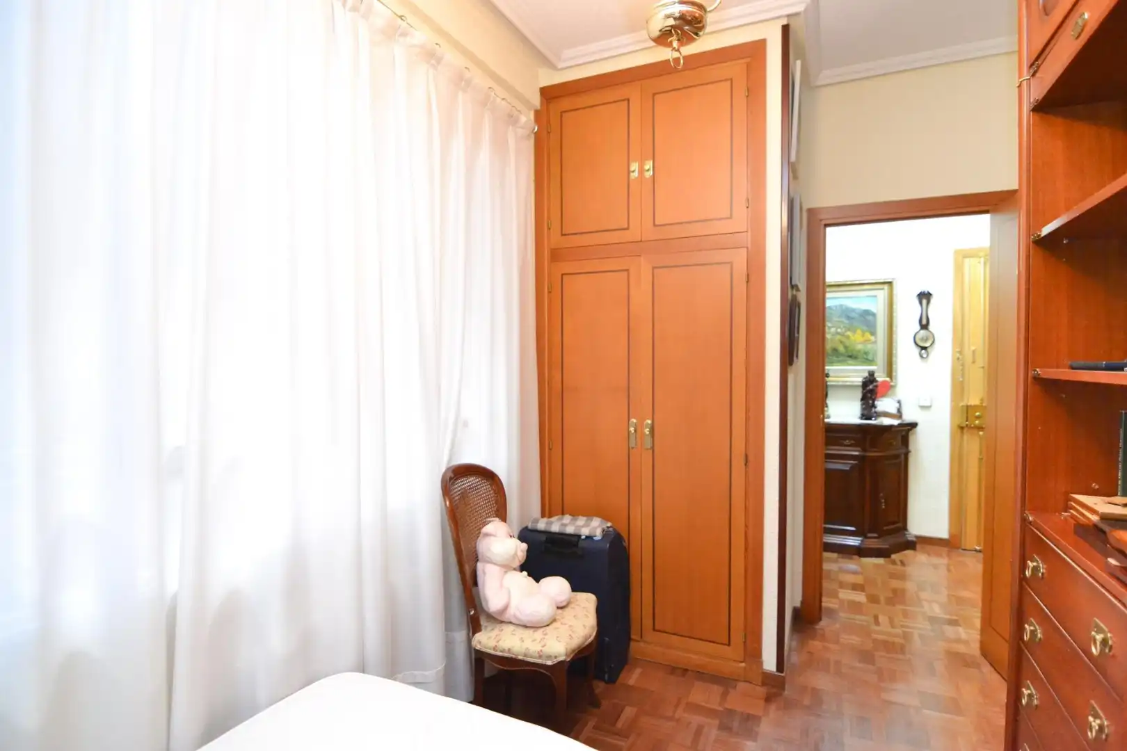Schlafzimmer von Wohnung zum Verkauf in Madrid mit Heizung und Parkett