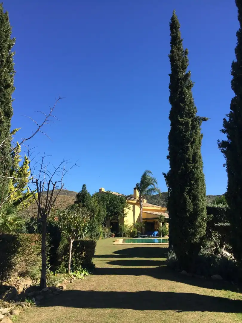 Garten von Country house zum Verkauf in Ojén mit Klimaanlage, Privatgarten und Terrasse