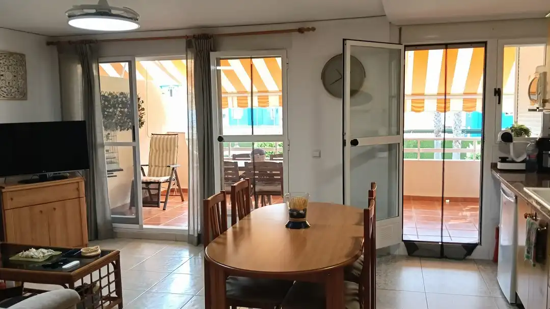 Comedor de Apartamento en venta en Xeraco con Terraza, Trastero y Amueblado