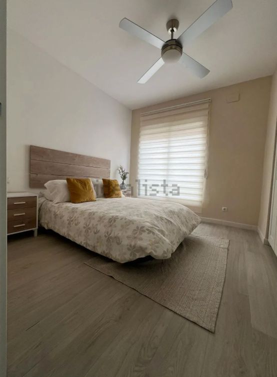 Bedroom of Flat to rent in  Valencia Capital  with Furnished, Oven and Washing machine