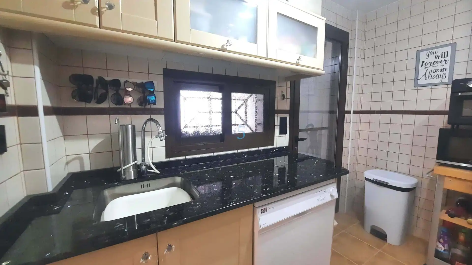 Küche von Einfamilien-Reihenhaus zum Verkauf in Torre-Pacheco mit Klimaanlage, Heizung und Terrasse