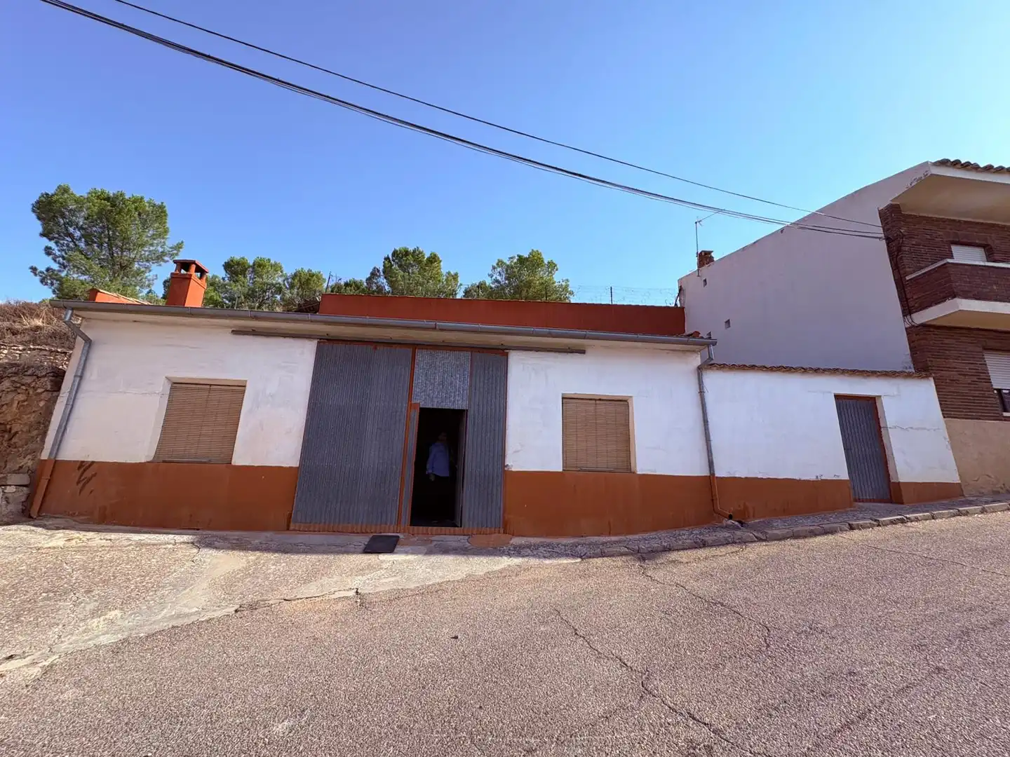 Vista exterior de Finca rústica en venta en Fombellida con Calefacción, Terraza y Trastero