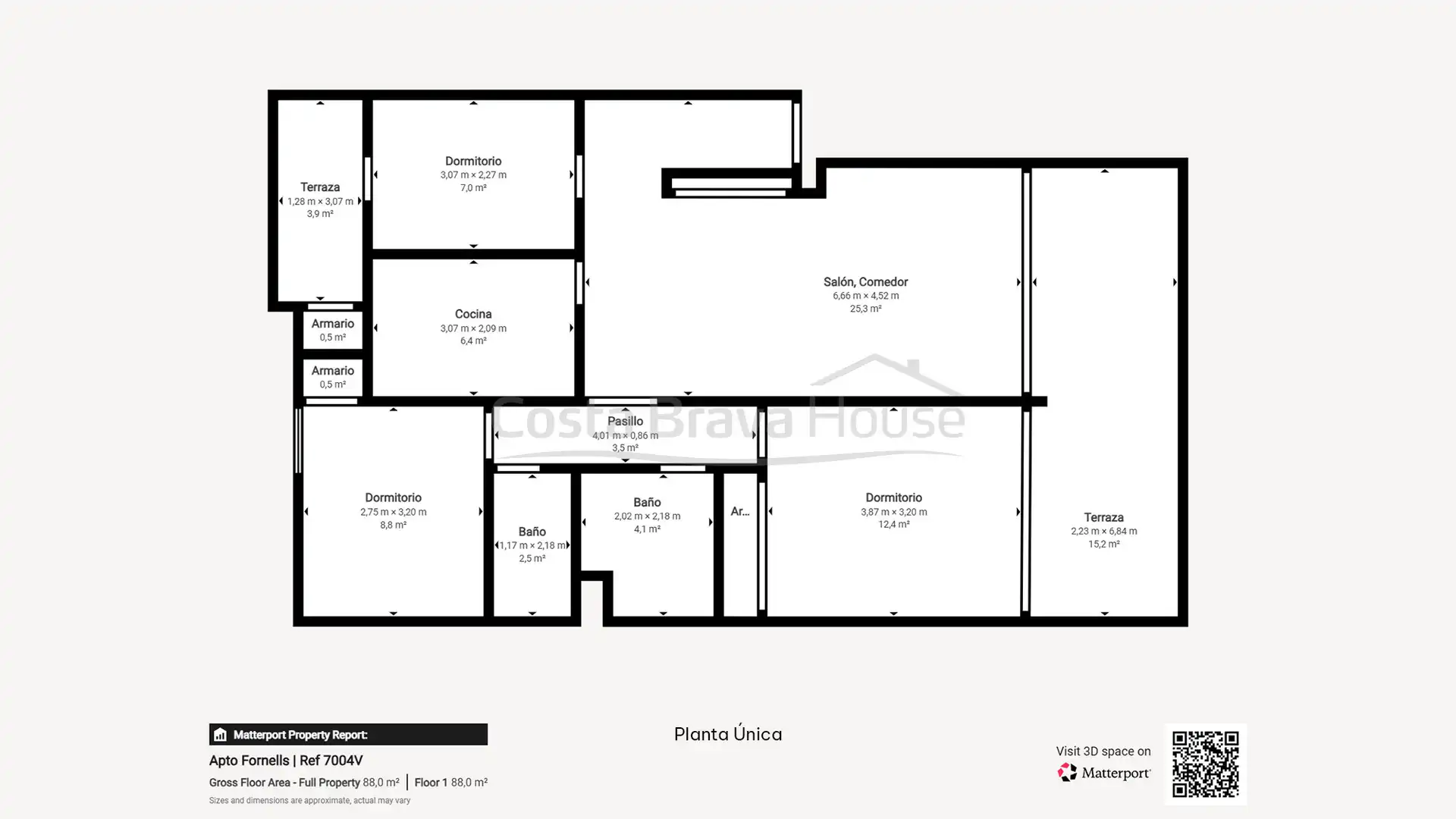 Apartamento en venta en Begur con Calefacción, Terraza y Trastero