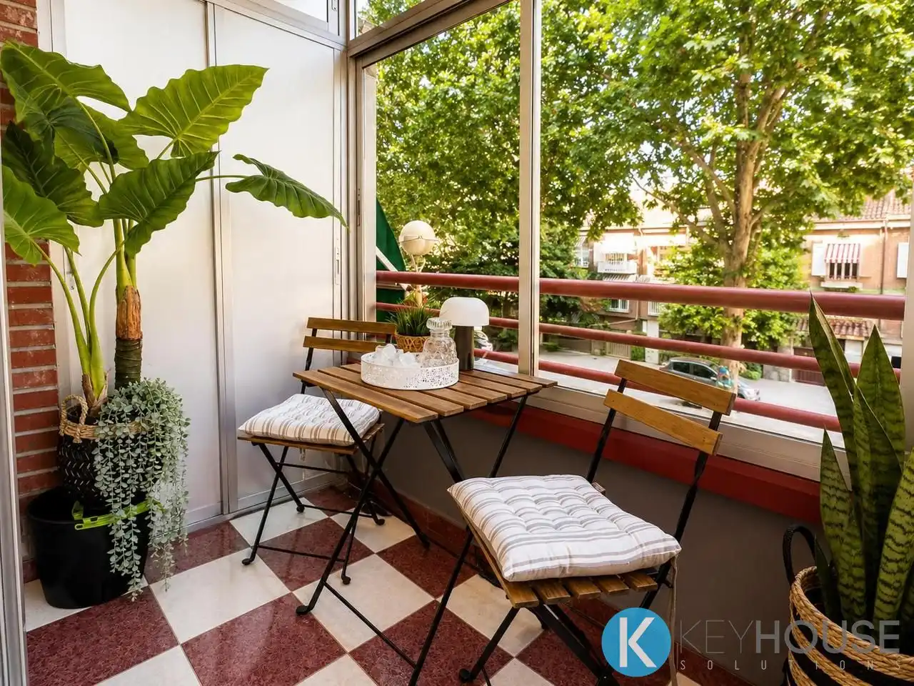 Balcony of Flat for sale in San Fernando de Henares  with Air Conditioner, Heating and Terrace