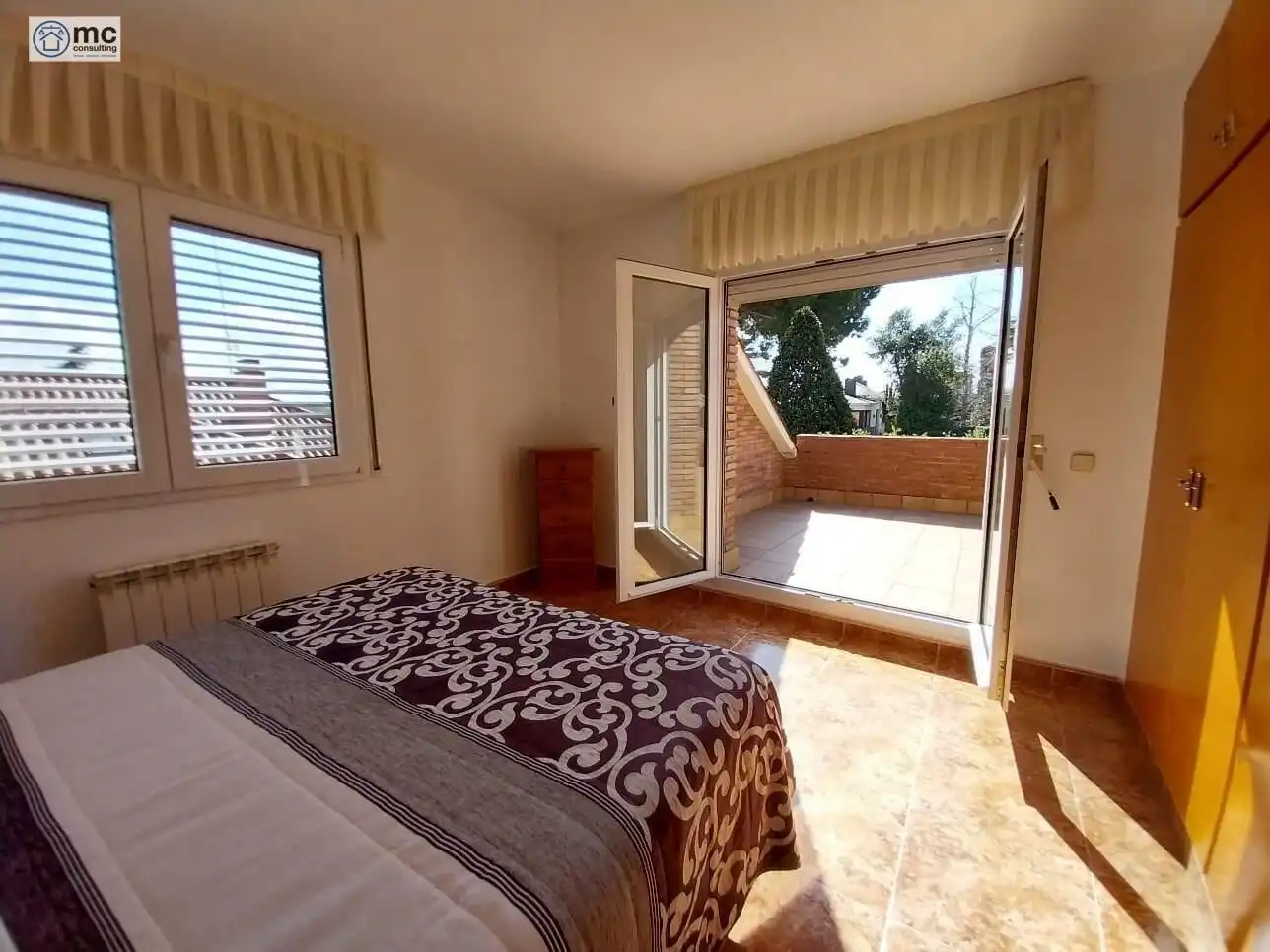 Bedroom of Houses for sale in Canovelles  with Air Conditioner, Private garden and Terrace