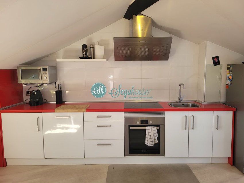 Cocina de Piso de alquiler en Abades con Calefacción