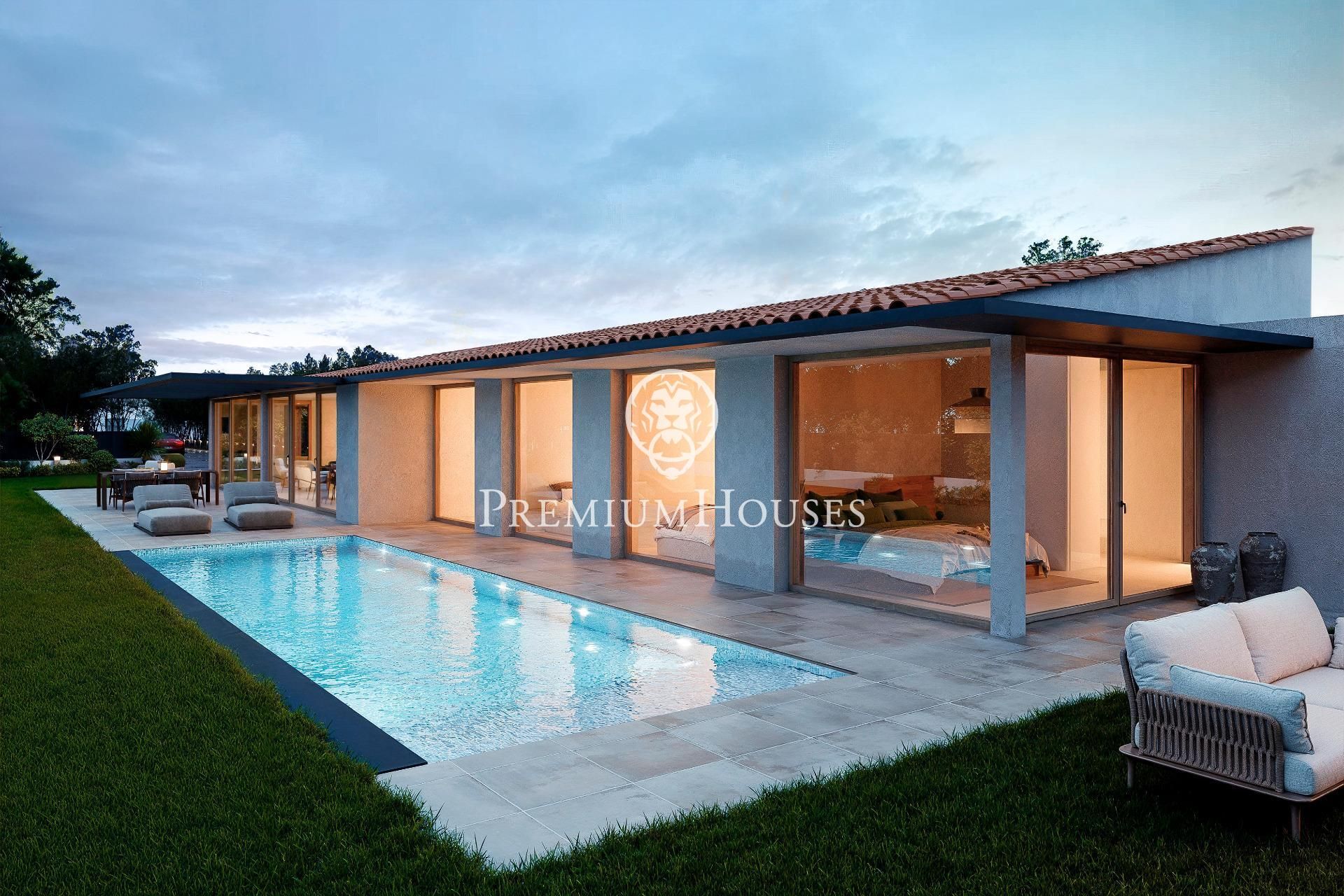 Swimming pool of House or chalet for sale in Sant Vicenç de Montalt  with Air Conditioner, Heating and Private garden