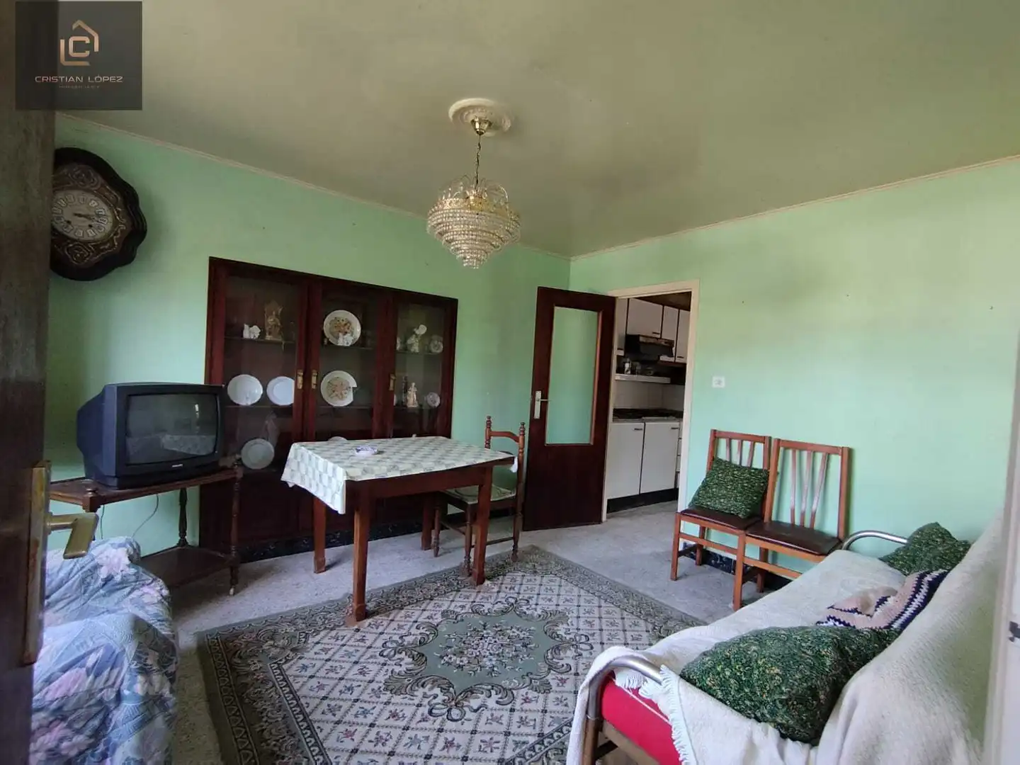 Living room of Houses for sale in Abegondo  with Private garden and Storage room