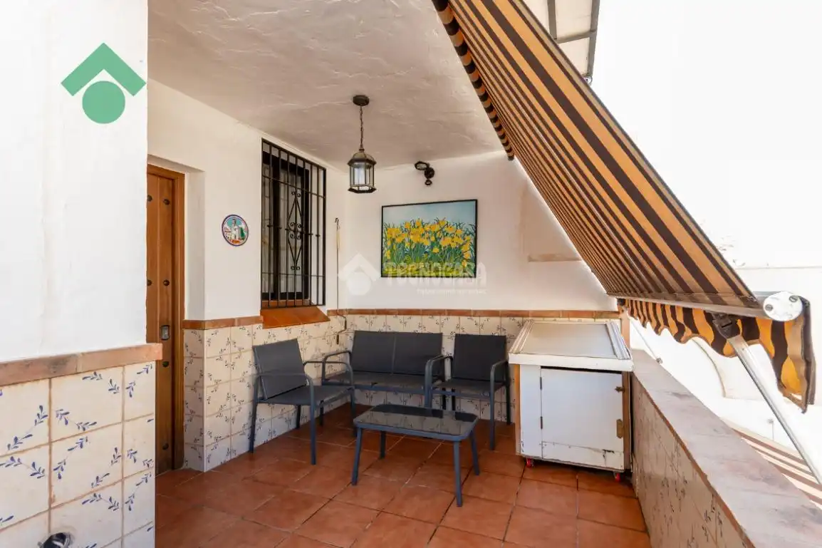 Terraza de Casa adosada en venta en Nerja con Aire acondicionado y Balcón