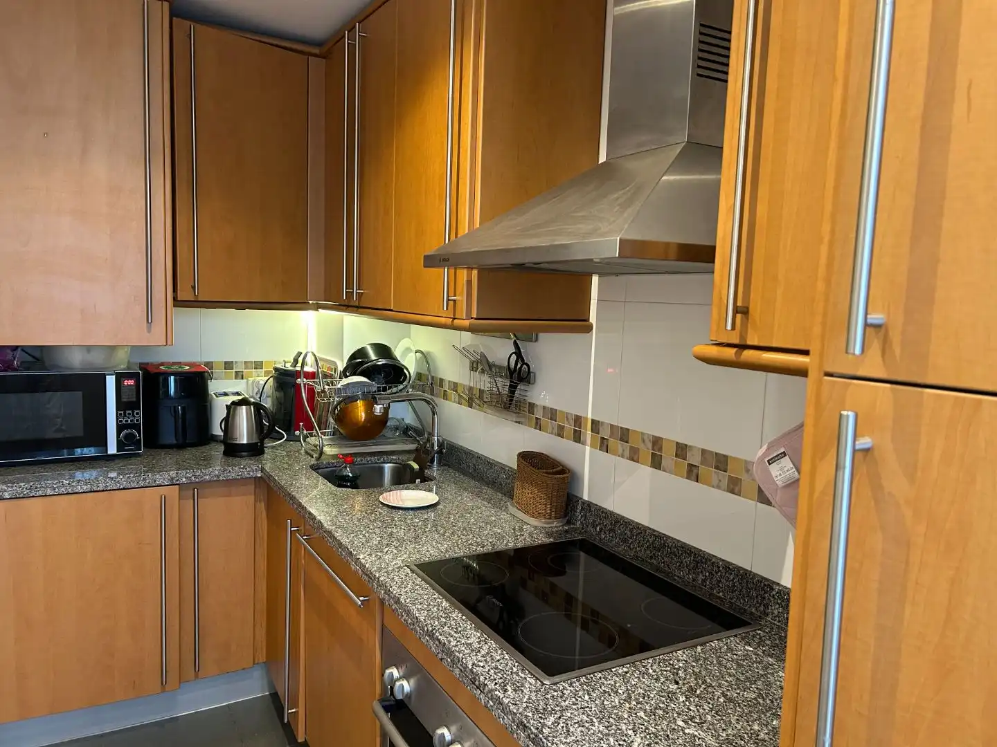 Cocina de Piso de alquiler en Mijas con Aire acondicionado y Terraza