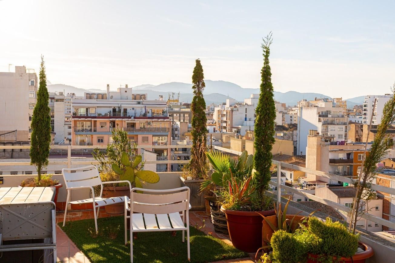 Terrassa de Àtic en venda en  Palma de Mallorca amb Calefacció, Terrassa i Traster