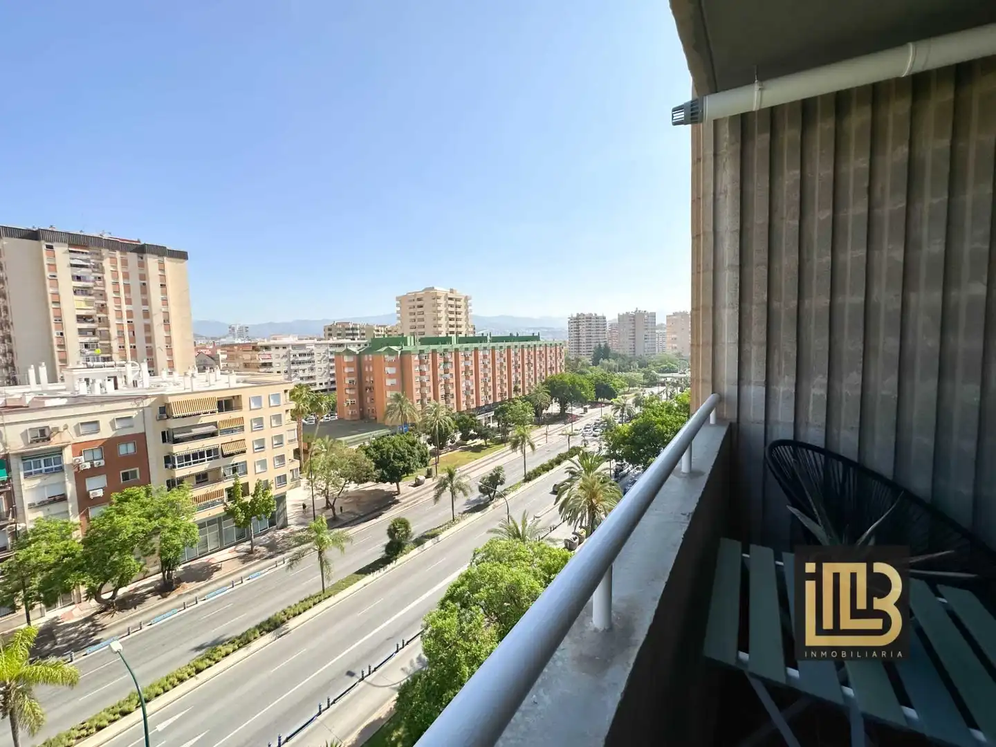 Vista exterior de Piso de alquiler en Málaga con Aire acondicionado, Trastero y Amueblado