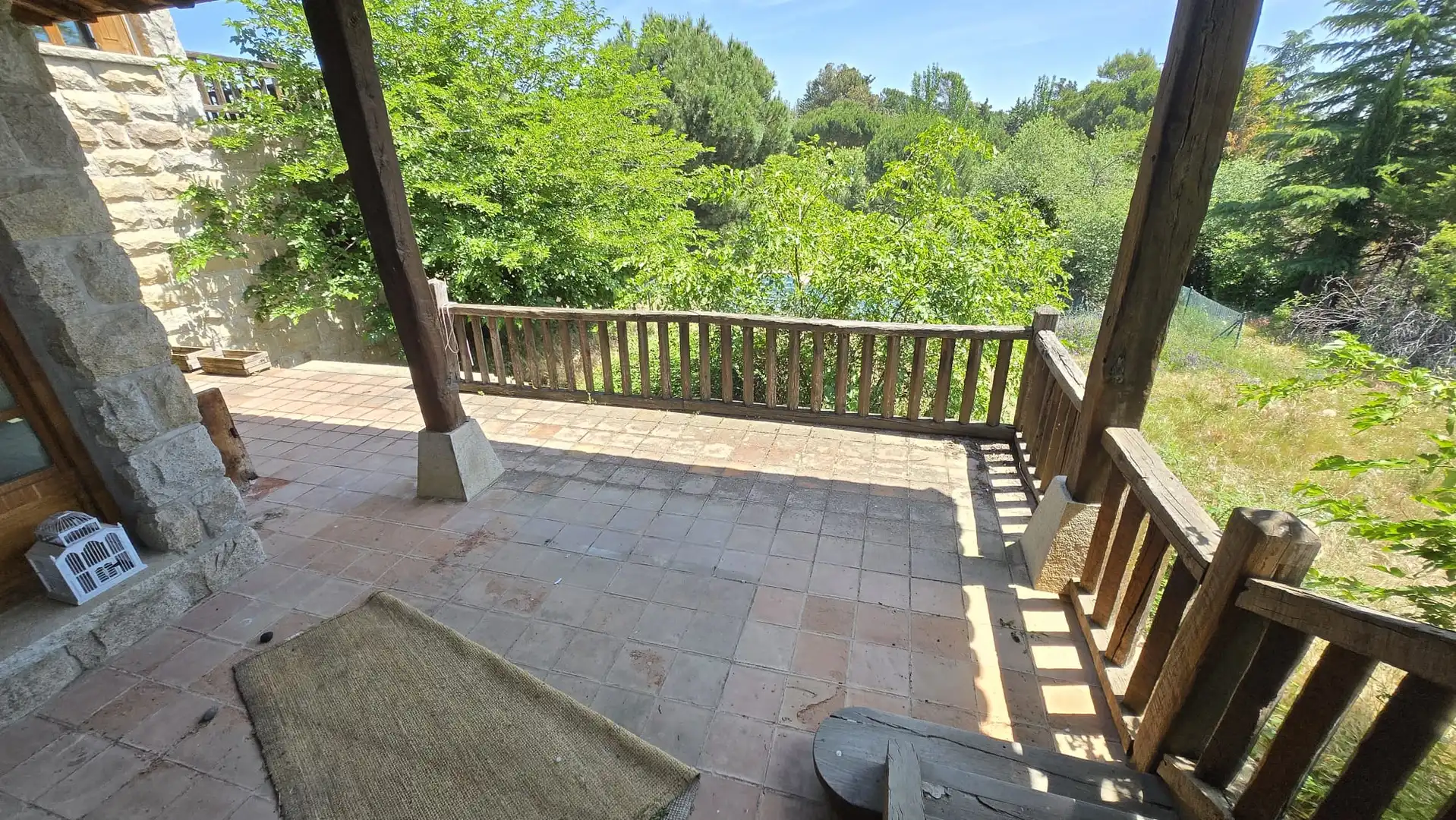 Terraza de Casa o chalet en venta en Torrelodones con Jardín privado y Piscina