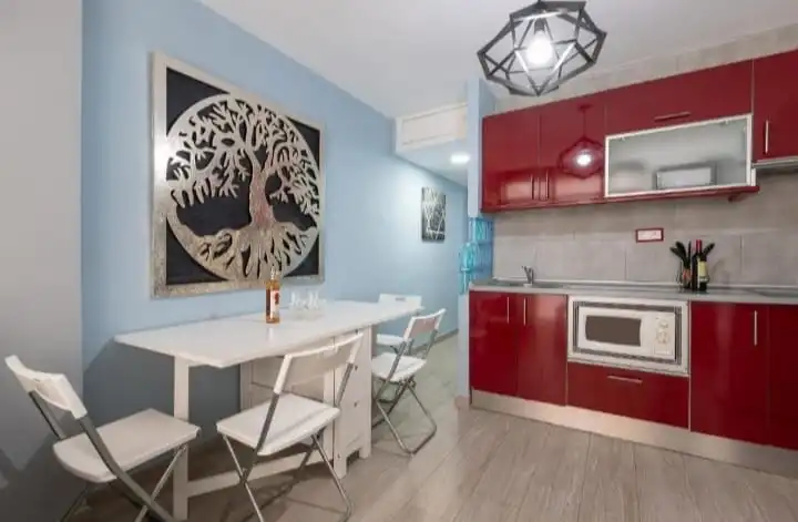 Küche von Wohnung zur Miete in Torrequebrada